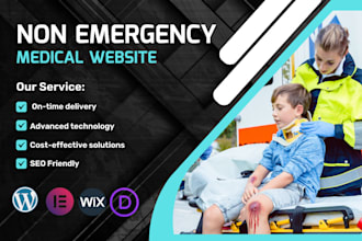 design nemt, non medical transportation website