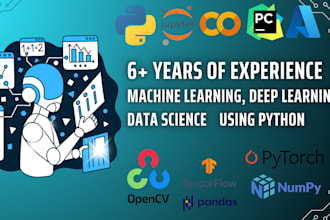 do machine learning, deep learning, data science using python