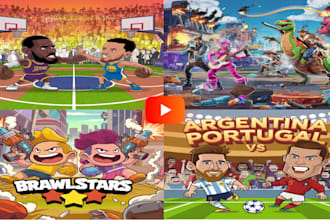 draw cartoon youtube thumbnail in any style