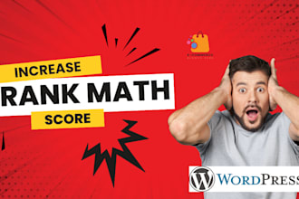 optimize wordpress products for SEO 80 plus on rankmath
