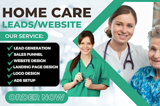 home care leads home care website eiderly care leads hospice medicare home care