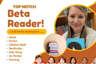beta read your children, novel, fantasy, sci fi, fiction and non fiction book