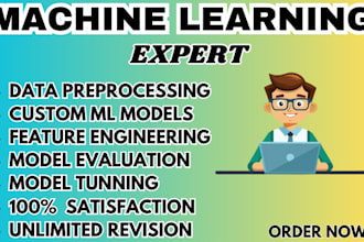 build and train machine learning or deep learning models with python