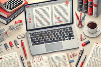 assist with content editing and proofreading