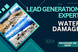 generate high converting leads, build custom funnel for water damage leads