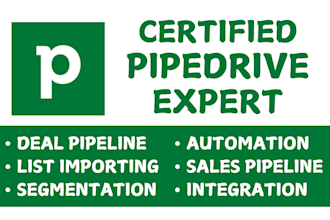 do pipedrive deal pipeline automation lead contact importation list segmentation