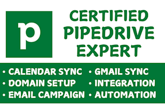 do pipedrive calendar gmail syncing domain integration email campaign template