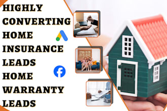 generate highly converting home insurance leads home warranty leads