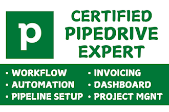 do pipedrive workflow project management invoicing chatbot pipeline integration
