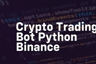 code your tradingview and strategy trading bots pine script binance using python