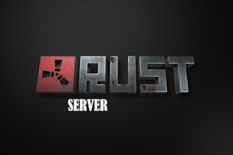 set up a rust dedicated server and  all plugins