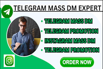 do telegram mass dm, instagram mass dm, twitter promition, mass dm