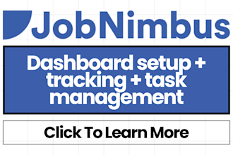 setup jobnimbus dashboard setup tracking task management workflow automation