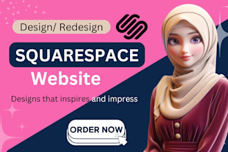 develop a custom website with ai chatbot, squarespace, redesign squarespace