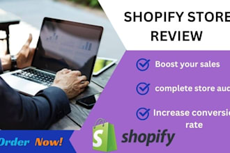 audit, review, and optimize your shopify dropshipping store