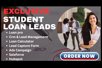 generate student loan leads loan calculator payday loanpro website