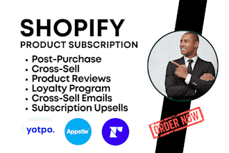 setup shopify product subscription appstle yotpo seal recharge paywhirl cratejoy
