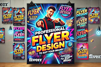do flyer design, church flyer, social media flyer, real estate flyer, dl flyer