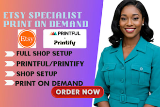 optimize your etsy shop, design listings, and boost sales with SEO and pod
