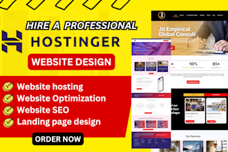 hostinger website design website hosting domain hostinger website redesign