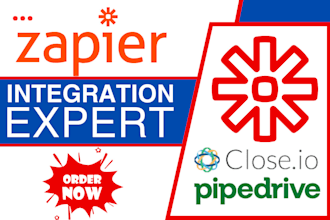 do zapier zap pipedrive automation close io crm lead importation data migration