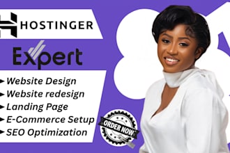 build hostinger website design hostinger website redesign develop hostinger