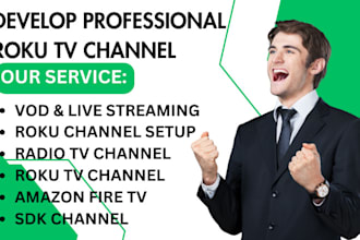 develop roku live streaming channel, vod channel roku sdk amazon firetv channel