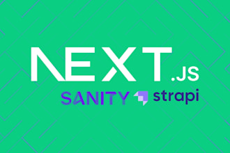do jamstack website with headless cms integration like sanity strapi cms