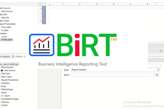 create custom reports using eclipse birt for your data needs
