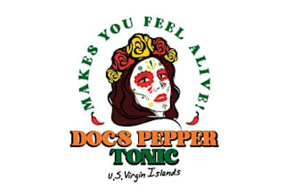 design doc pepper tonic logo