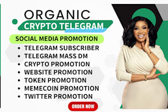 crypto telegram prom0tion telegram subscribers token pr0motion twitter promotion