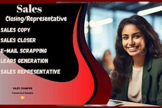 be your high ticket sales closer sales representative b2b b2c sales person