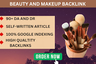 do high da beauty backlinks with authority guest post