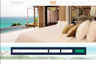 create appointment booking, hotel booking, cleaning booking wordpress website