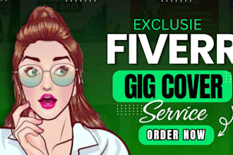 design clickable gig picture fiverr gig image and gig cover