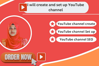 create and set up youtube channel with SEO