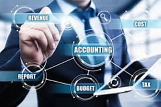 do accounting, financial ratio, projection and analysis