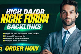 provide 500 manual forum posting backlinks