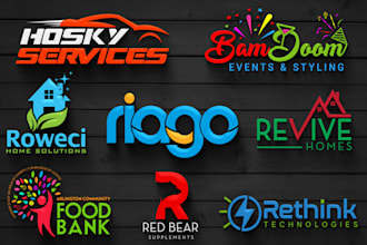 do vintage , retro , classic , hipster badge , modern or business logo design