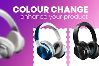 design product image editing and colour changing