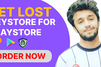 generate lost jks or keystore for your playstore app