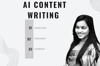 do ai content writing