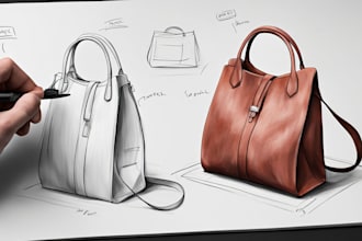 make 2d design sketches of your product ideas