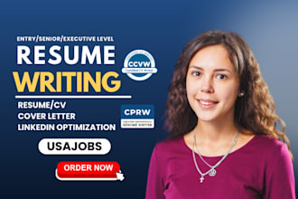 write senior executive CV, resume, cover letter and optimize your linkedin