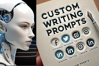 create custom prompts for your instagram, twitter, linkedin posts
