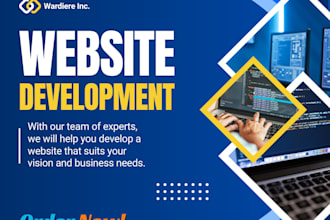 design and develop elementor wordpress website and fix issue