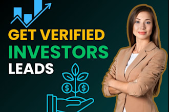 generate hot angel leads, investor leads, b2b leads, forex leads, crypto leads