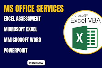 do urgent me excel, ms word, excel assignments, excel assessment and powerpoint