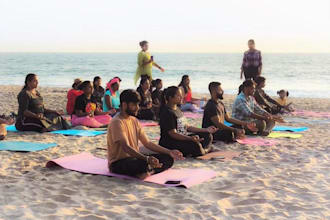 live indian traditional ashtanga yogic meditation