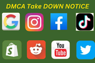 remove unwanted and infringing content from google and other platform under dmca